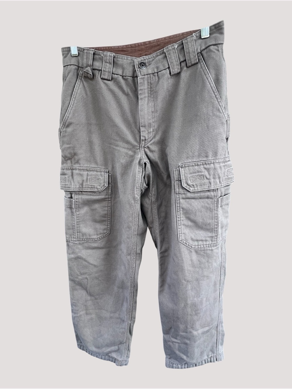 Duluth Trading Co. Flex Fire Hose Cargo Pants / 100% Cotton 32 x 32